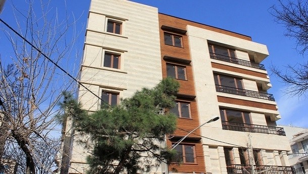 نمایی زیبا از آپارتمان مشهد.