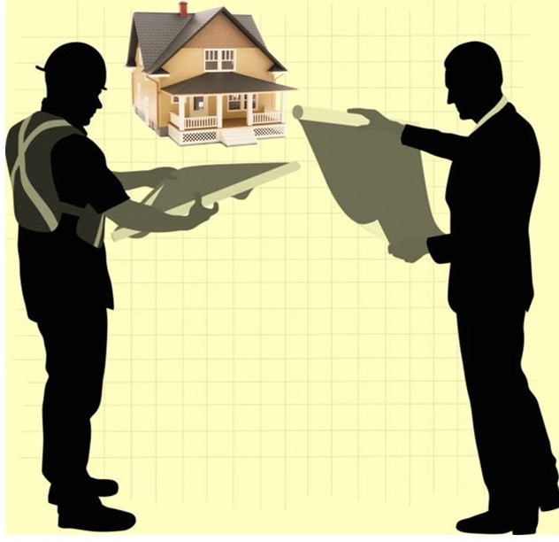 تنظیم قرارداد اصولی بین مالک و پیمانکار.